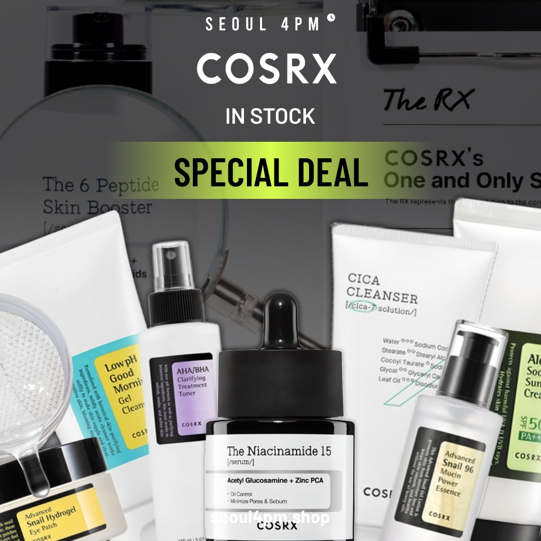 COSRX: IN STOCK with Special Deal